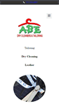 Mobile Screenshot of abedrycleaners.com